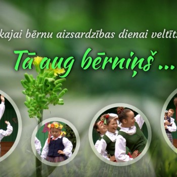 Tā aug bērniņš…