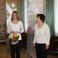 Ingrīdas Sūnas izstādes “Atgriešanās” atklāšana
