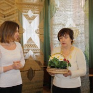 Ingrīdas Sūnas izstādes “Atgriešanās” atklāšana