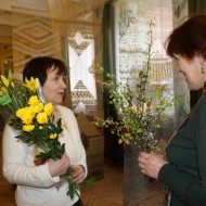 Ingrīdas Sūnas izstādes “Atgriešanās” atklāšana