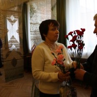 Ingrīdas Sūnas izstādes “Atgriešanās” atklāšana