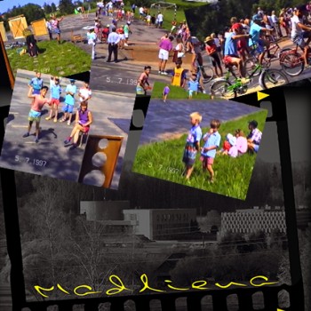 Sporta sarīkojums Madlienā 1997