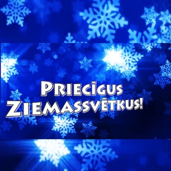 Priecīgus Ziemassvētkus!