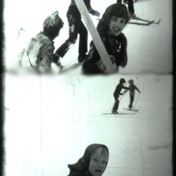 Slēpošanas stunda 1982.gadā