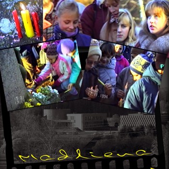 Latvijas neatkarības proklomēšanas dienai veltīts svinību brīdis 1994