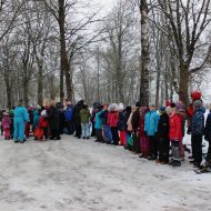 Sniega diena Madlienas vidusskolā