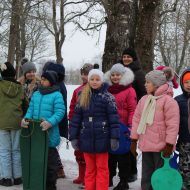 Sniega diena Madlienas vidusskolā