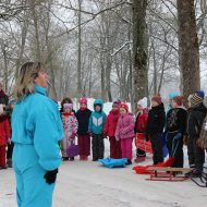 Sniega diena Madlienas vidusskolā