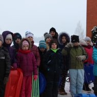 Sniega diena Madlienas vidusskolā