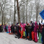 Sniega diena Madlienas vidusskolā