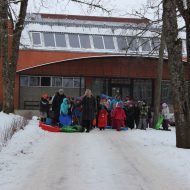 Sniega diena Madlienas vidusskolā