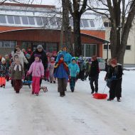 Sniega diena Madlienas vidusskolā