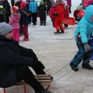 Sniega diena Madlienas vidusskolā