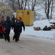 Sniega diena Madlienas vidusskolā