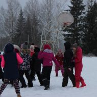 Sniega diena Madlienas vidusskolā