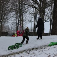 Sniega diena Madlienas vidusskolā