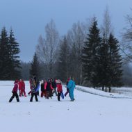 Sniega diena Madlienas vidusskolā