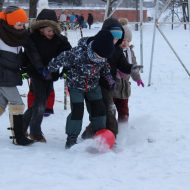 Sniega diena Madlienas vidusskolā