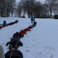 Sniega diena Madlienas vidusskolā