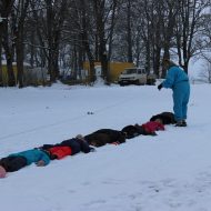 Sniega diena Madlienas vidusskolā