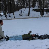 Sniega diena Madlienas vidusskolā