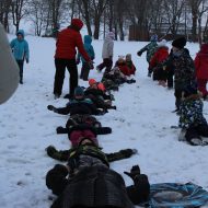 Sniega diena Madlienas vidusskolā