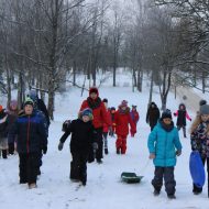 Sniega diena Madlienas vidusskolā