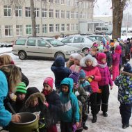 Sniega diena Madlienas vidusskolā