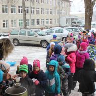 Sniega diena Madlienas vidusskolā