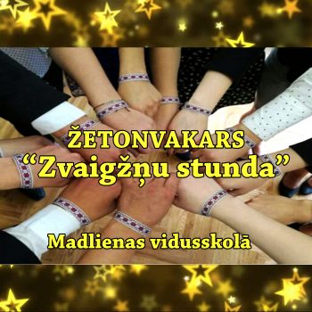Žetonvakars Madlienas vidusskolā