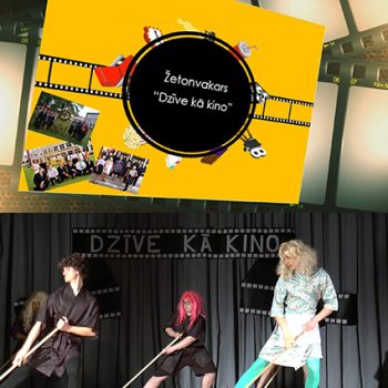 Madlienas vidusskolas žetonvakars “Dzīve kā kino”